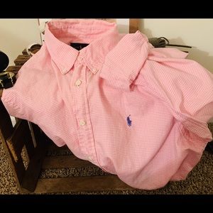 Ralph Lauren Slim Fit Botton Down Long Sleeve